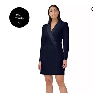 Adrianna Papell
Women's Tuxedo Long Sleeve Sheath Dress